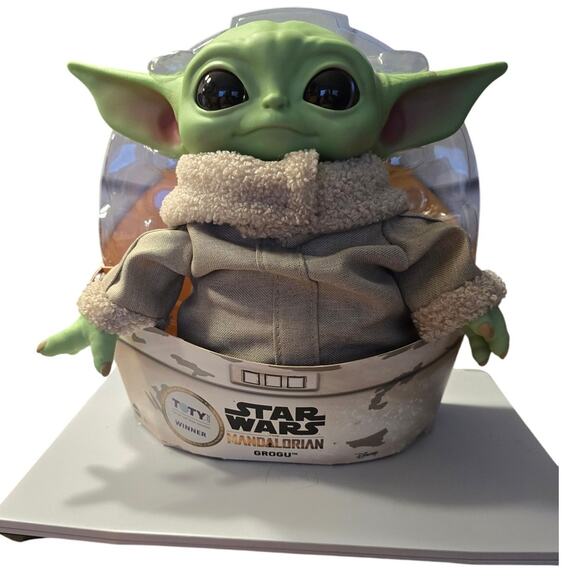 2021 Matel Stuffed Grogu "The Child" NIB‎ - Picture 1 of 5